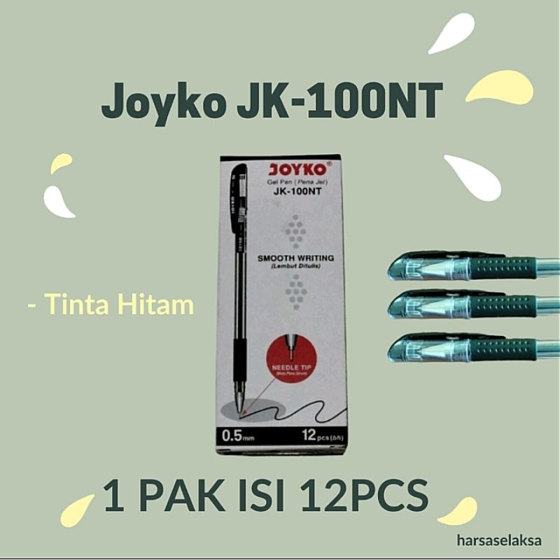 

Bolpoin Joyko Gel Pen JK-100NT 0,5mm smooth writing