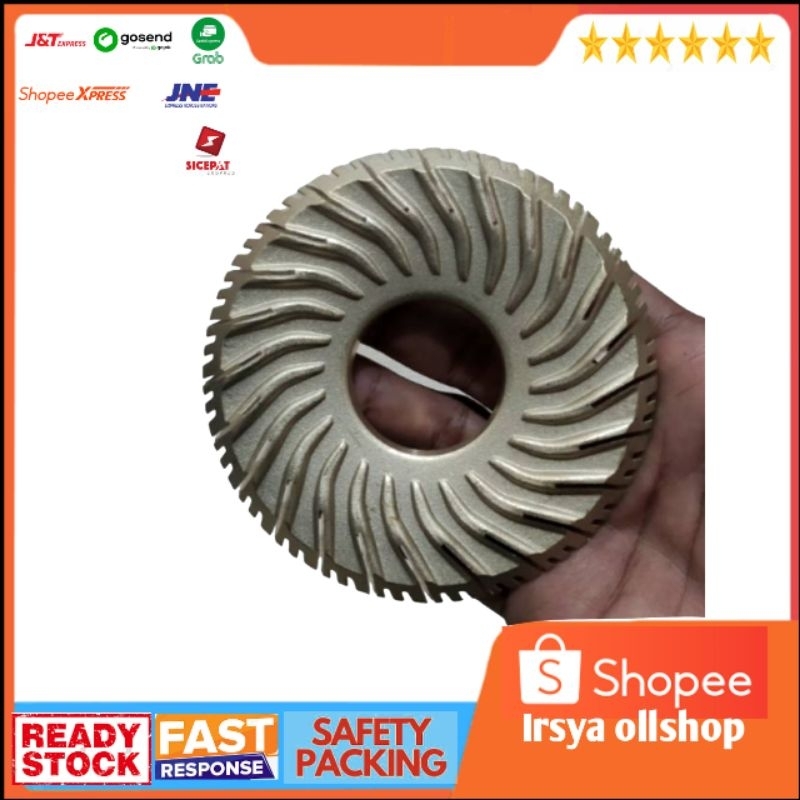 Kepala/tungku/burner/kuningan rinnai tornado original