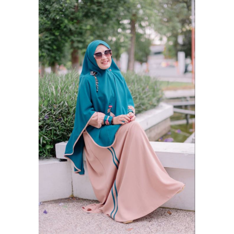 BAJU GAMIS KOKO COUPLE AULIA FASHION TERBARU SERAGAM LEBARAN KELUARGA