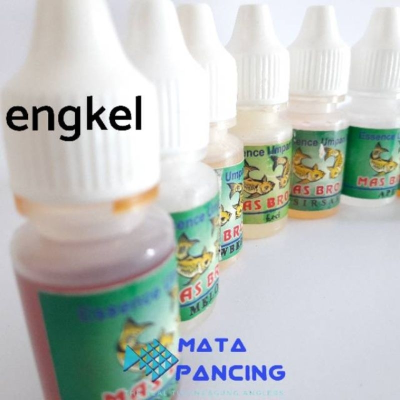 Umpan essen mas bro oplosan dan mas bro engkel 15ml untuk media lumut dan pelet