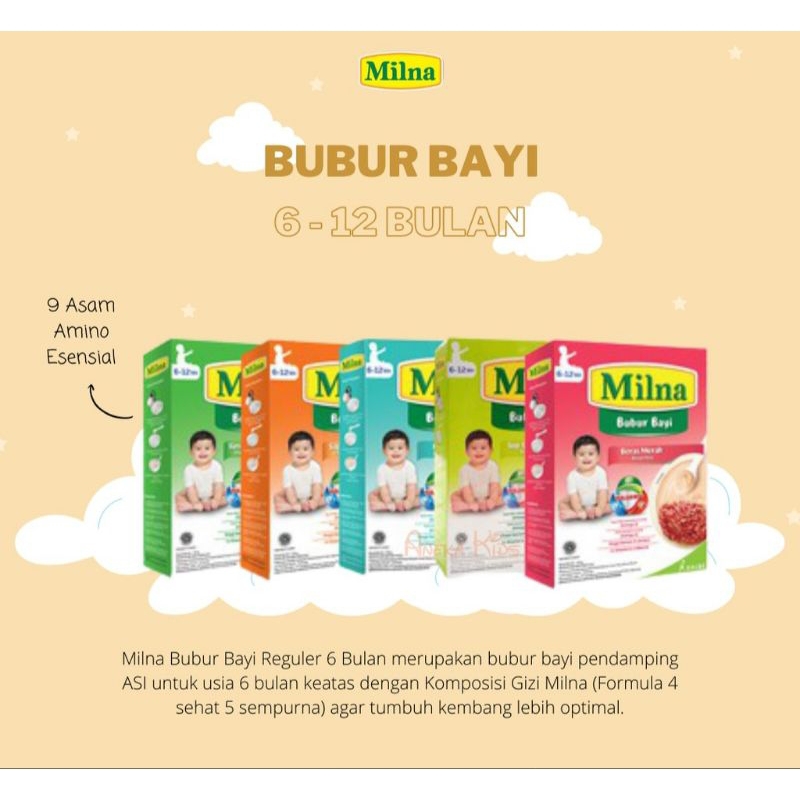 MILNA BUBUR BAYI 6-12 BULAN