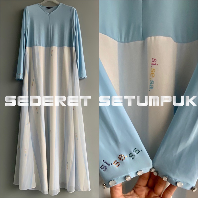 SISESA DRESS BABY BLUE LIMITED (PRELOVED)