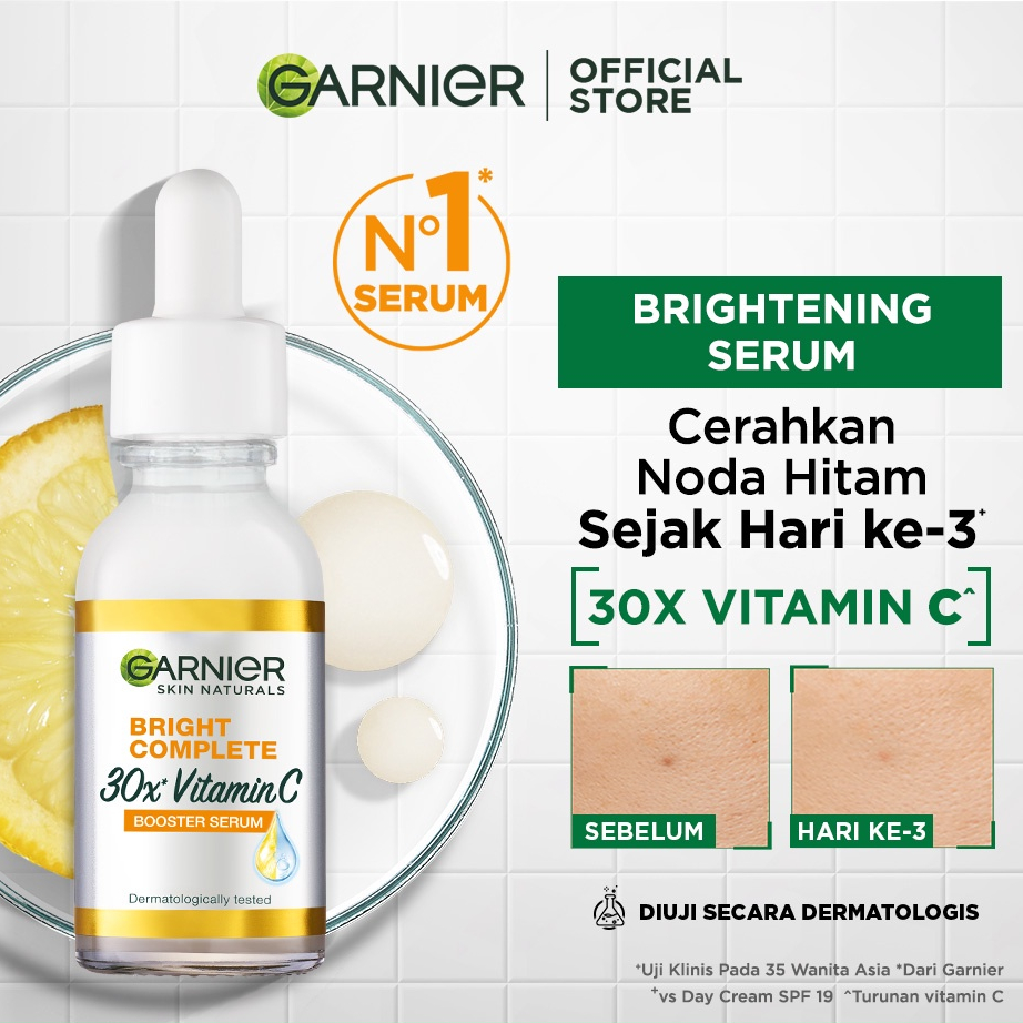 GARNIER Bright Complete 30x Vitamin C Booster Serum - 15ML