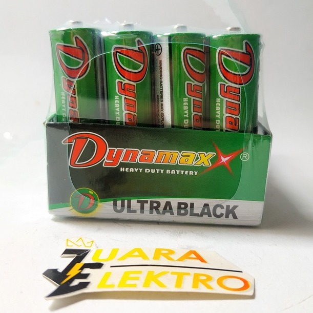 (1 PCS) DYNAMAX Baterai AA (Baterai Besar) | Baterai A2 Dry Battery Size AA