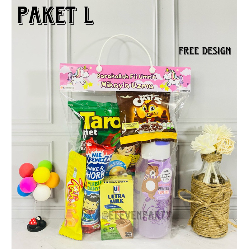 

Paket Snack Ulang Tahun anak / goodie bag ulang tahun / souvenir ulang tahun