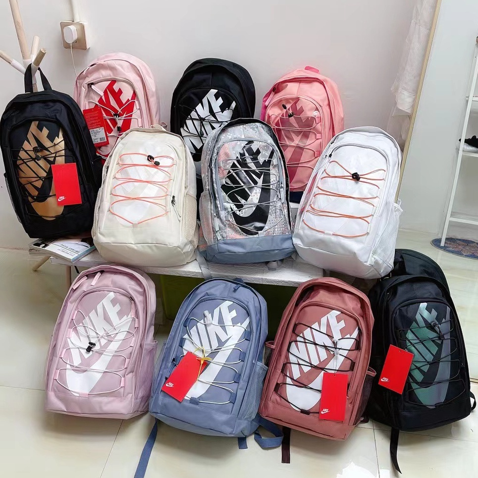 BA2215 Tas Ransel gemblok Tas Gunung bisa untuk sekolah anak SD SMP SMA Kuliah dewasa bisa untuk laptop kerja kasual kantor sporti olahraga fitnes size besar bisa muat banyak kualitas premium tinggi orisinil tas nike bahan tebal ringan tidak mudah rusak