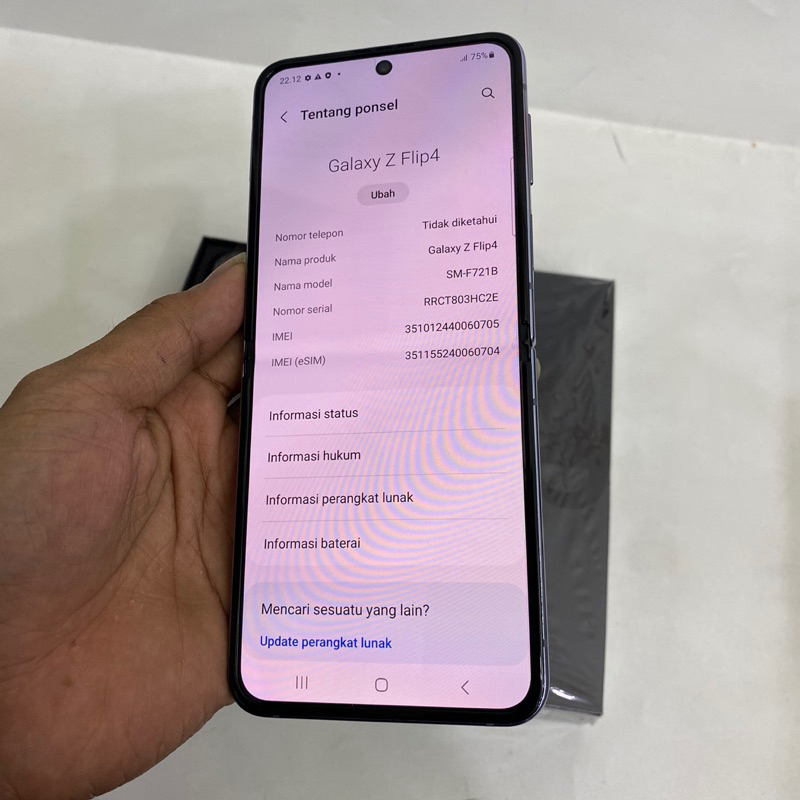samsung z flip 4 128gb sein