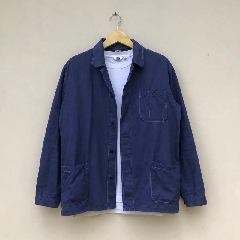 VINTAGE FRENCH WORKWEAR CHORE JACKET
