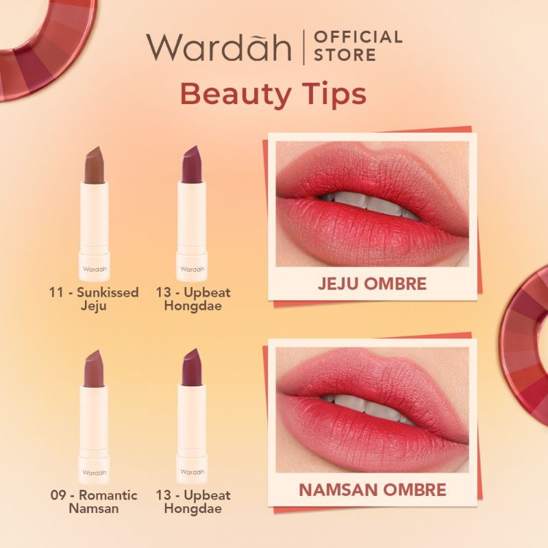 WARDAH Colorfit Ultralight Matte Lipstick