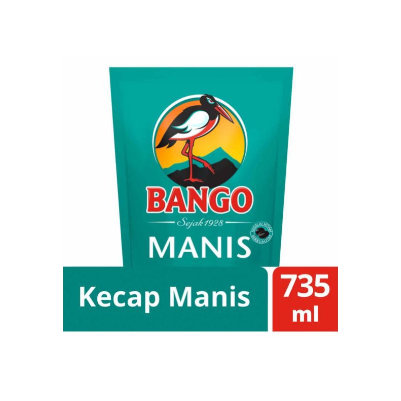 Bango Kecap Manis Jumbo Refill 735ml