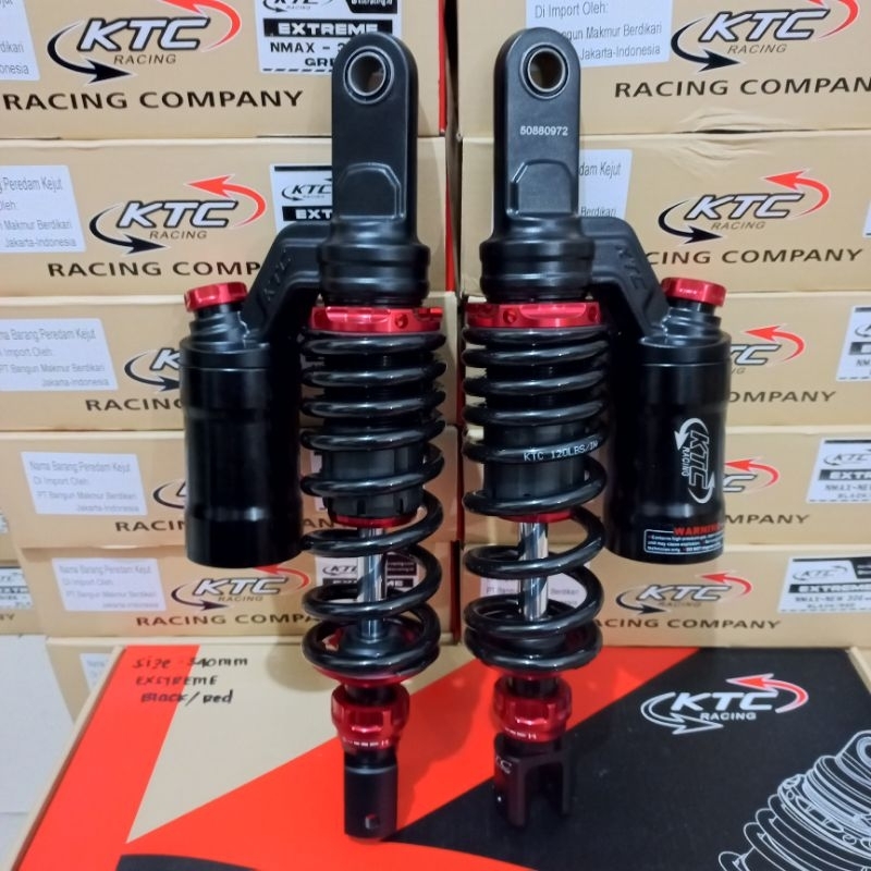 Monoshock belakang ktc extreme vario 160 340mm black/red