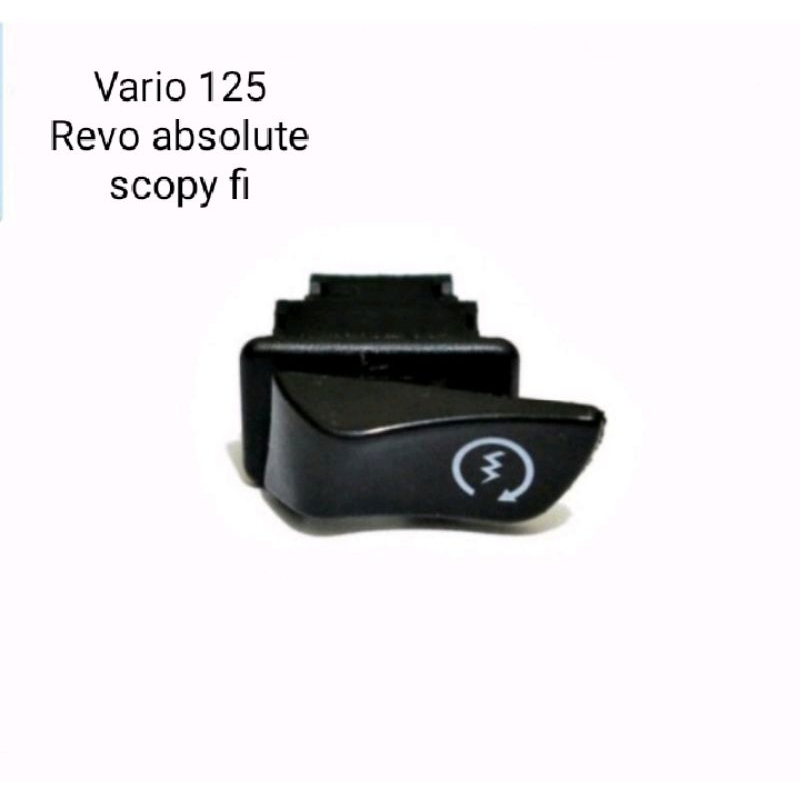 Tombol stater Vario 125 Revo absolute Scoopy fi