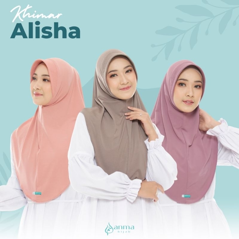 KHIMAR ALISHA | ANMAHIJAB | JERSEY PREMIUM
