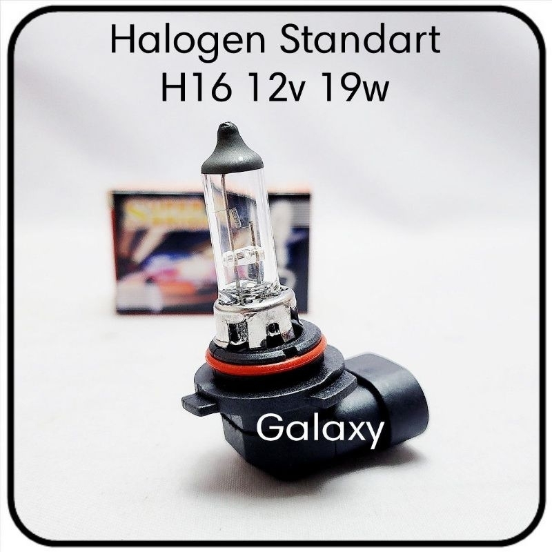 Bohlam Lampu Halogen - H4 H7 H11 H16 HB3 HB4 HIR2 - Nyala Standart - Satuan