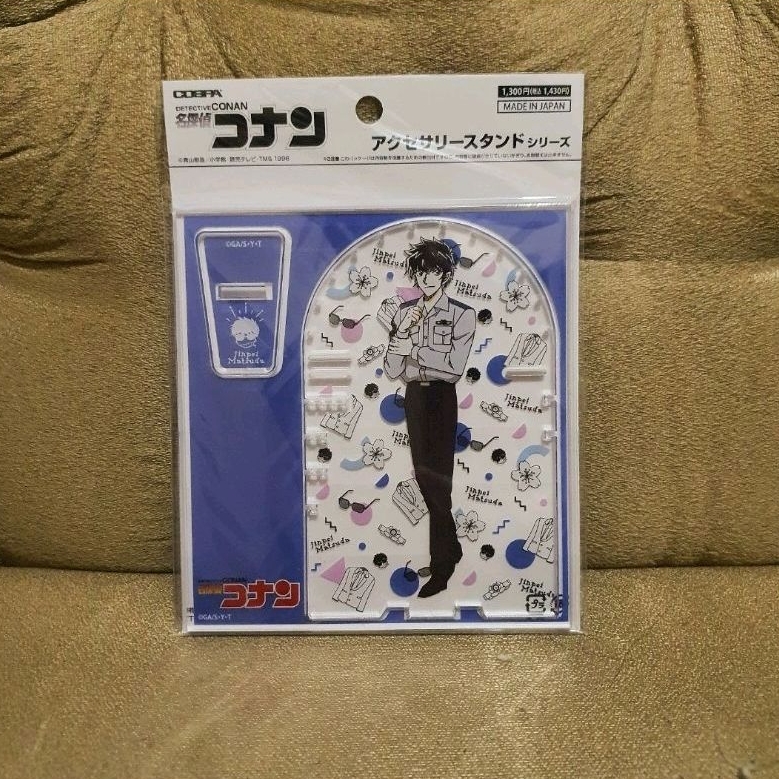 Detective Conan Acrylic Stand Official Merchandise - Hiromitsu Morofushi & Matsuda Jinpei