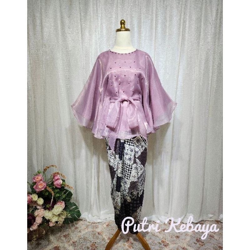 BLOUSE ORGANZA/BLOUSE MODERN/ORGANZA PAYET