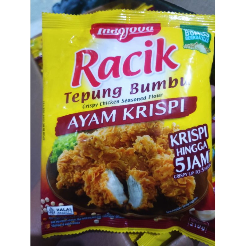 

Racik tepung bumbu ayam krispi