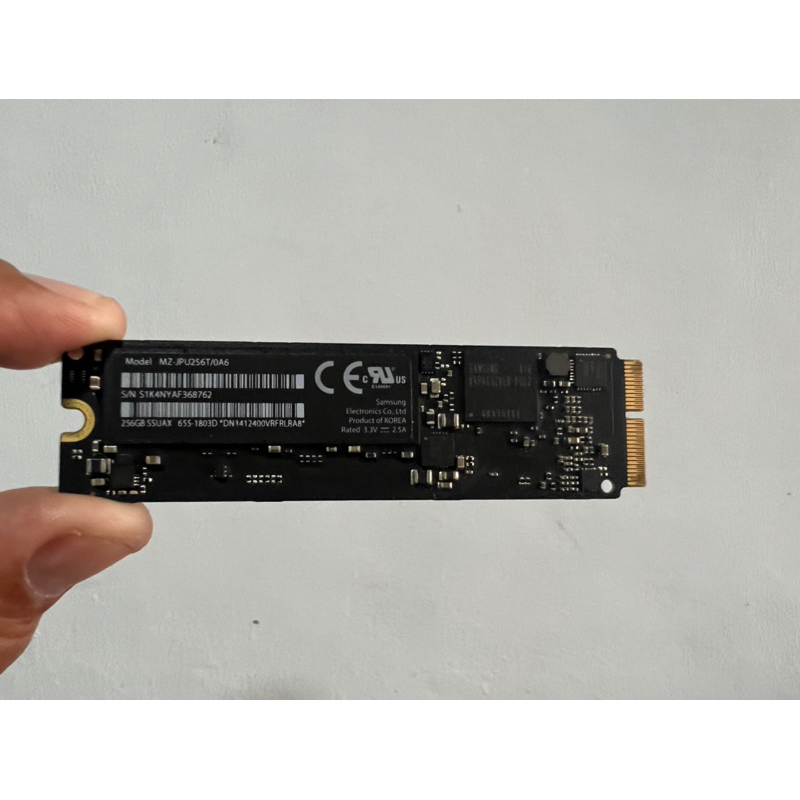 SSD 256GB Original Bekas Copotan for MacBook Pro / Air  2013 sd 2015 MacPro 2013
