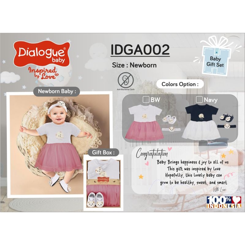 Dialogue Baby Giftset IDGA002