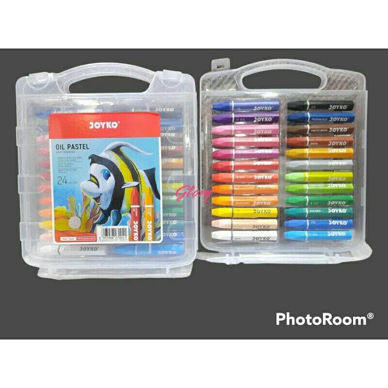 

Crayon/Krayon/Oil Pastel JOYKO 24 warna