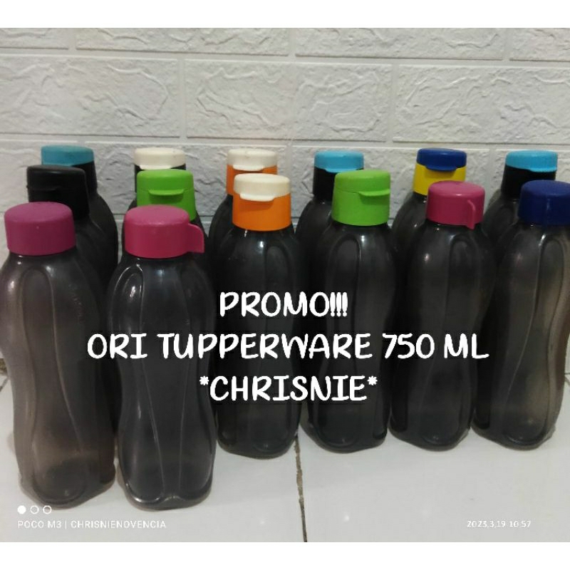 Botol 750 Ml Second Asli Tupperware Kondisi Layak
