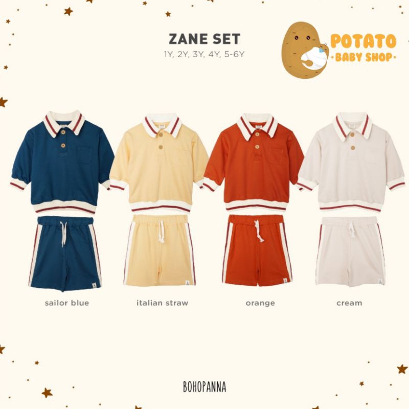 Bohopanna Zane Set - Setelan Boho Baby