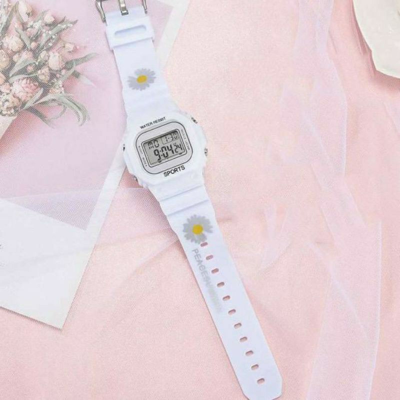 JAM TANGAN DIGITAL RUBBER PRIA / WANITA SEGI DW-5600