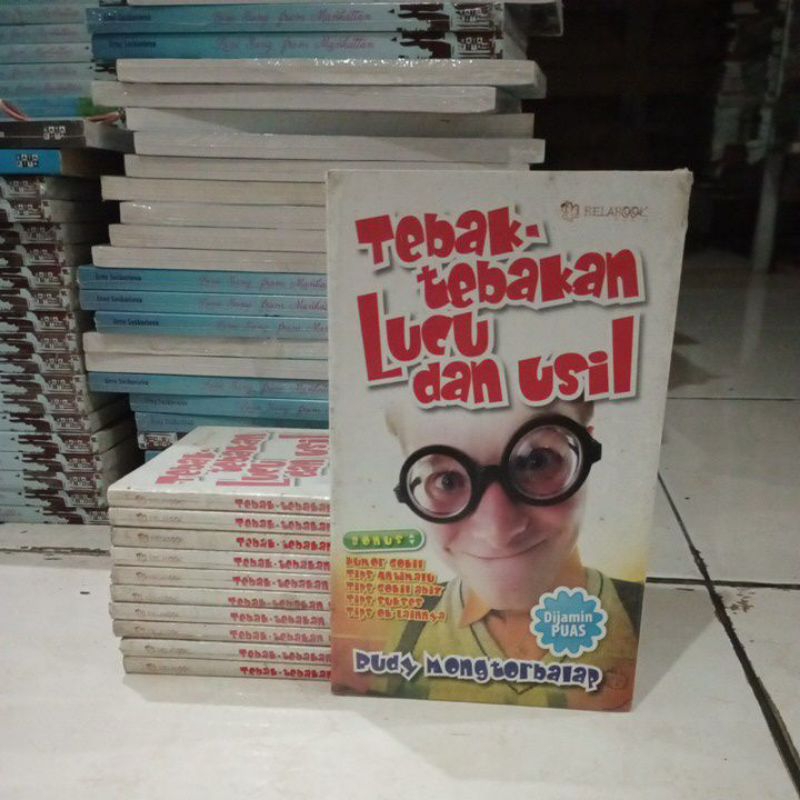 BUKU TEBAK-TEBAKAN LUCU DAN USIL / ORIGINAL