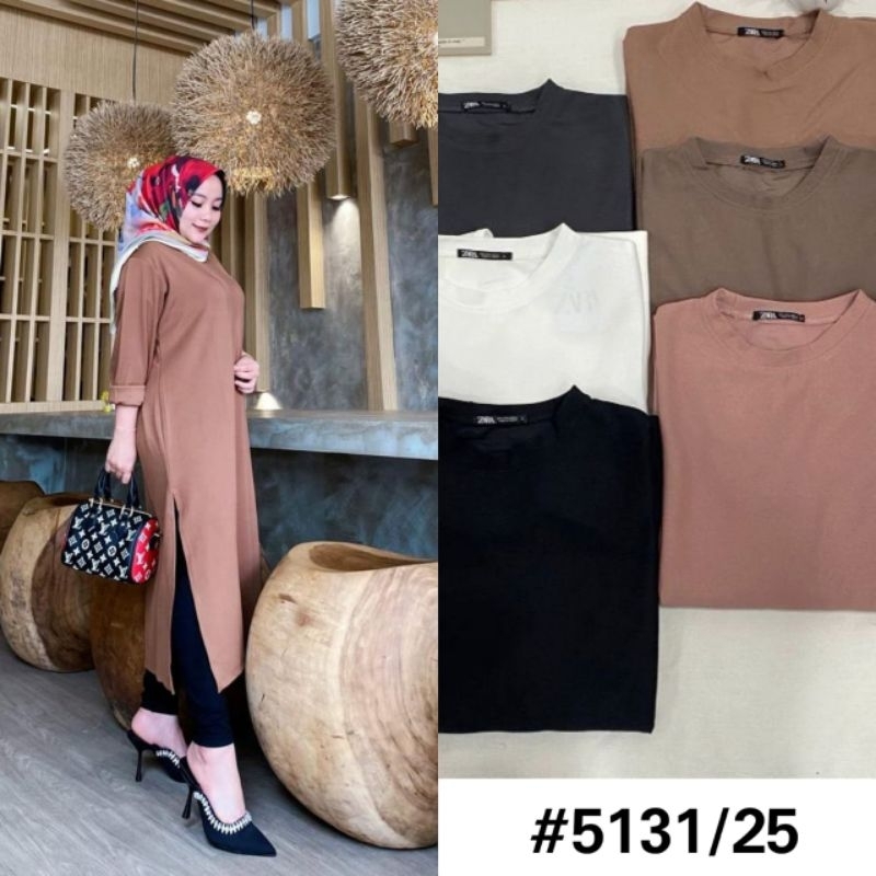 Tunik Belah Zara 5131 // Tunik Import BKK // Tunik Kuyifei