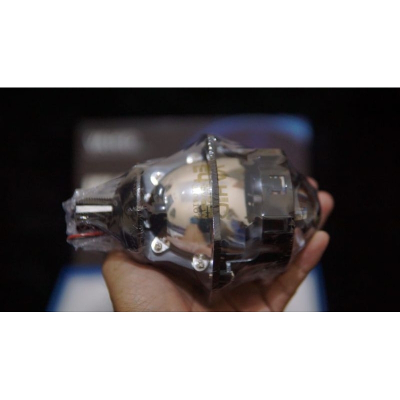 PROJIE BILED VAHID E4 2.5" BLUE LENS DOUBLE CORE PRO LENS UNIVERSAL FOR MOTOR & MOBIL