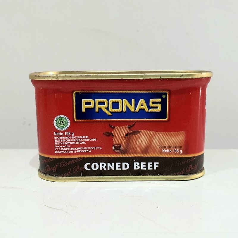 Pronas Corned Beef Kornet Sapi 198g