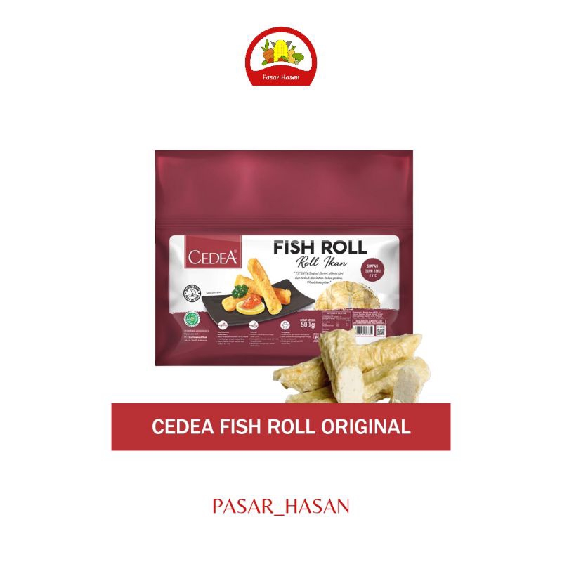 

500gr Fish Roll Original Cedea | Frozen Food | Pasar Hasan