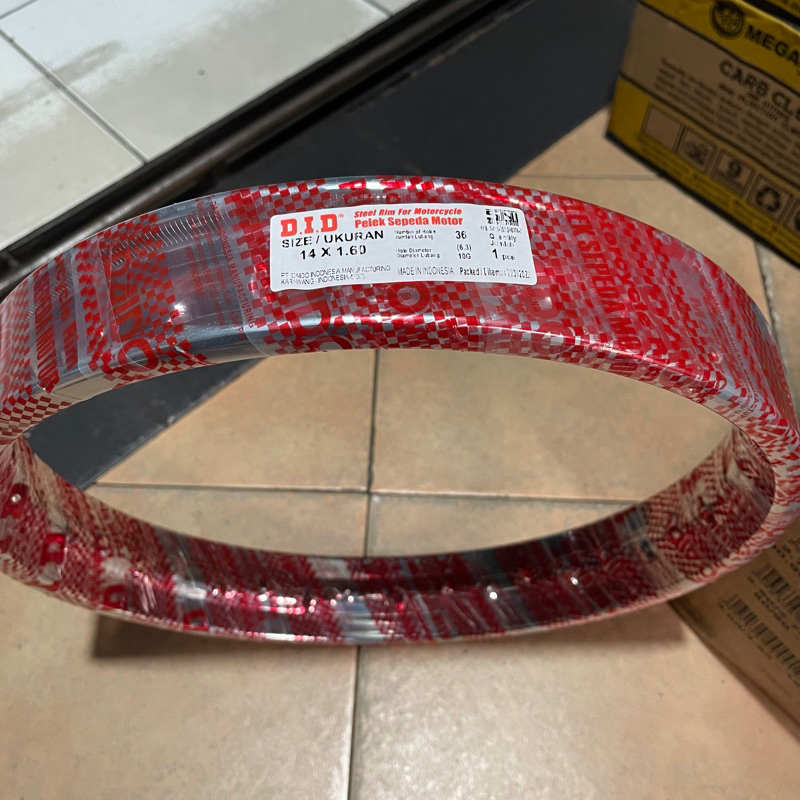 VELG DID KRUM RING 14 UKURAN 160