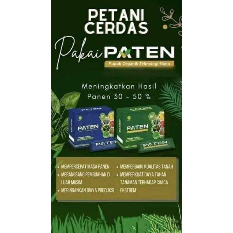 Pupuk paten dan paten imun teknologi nano 1dos isi 24 paket pasangan
