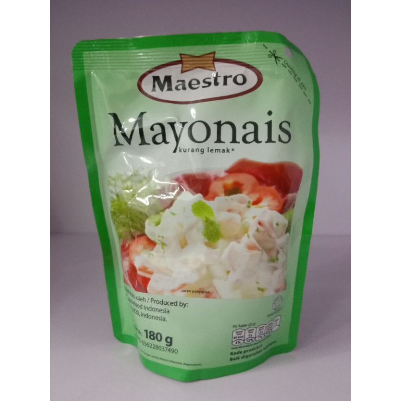 

Maestro Mayonaise 180gr