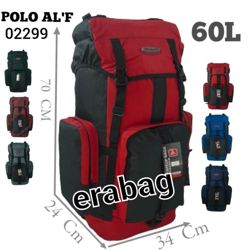 Polo ALF 022 Multi warna Backpack Tas gunung Tas keril Tas Carrier Tas Camping