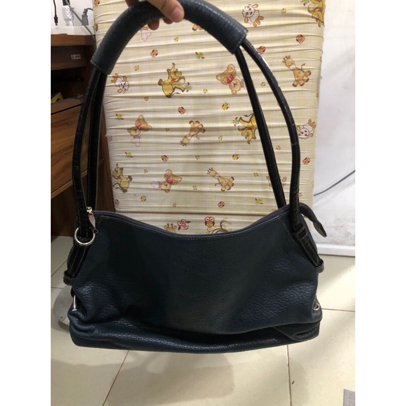 preloved tas ssamzie navy