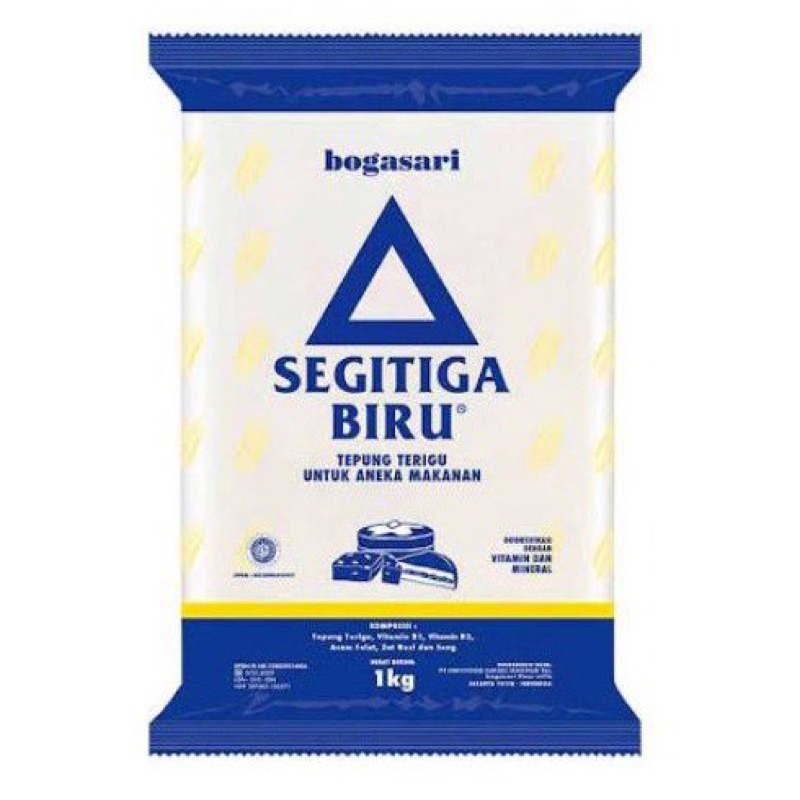 

Terigu bogasari segitiga biru 1kg