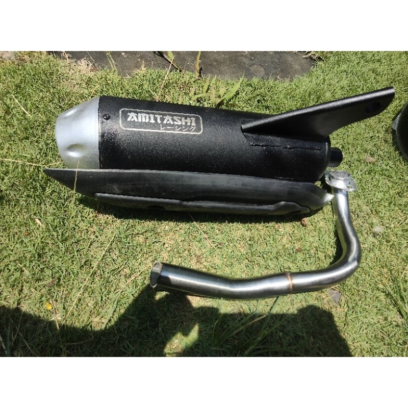 Knalpot Amitashi standar racing beat Genio Scoopy Mio vario