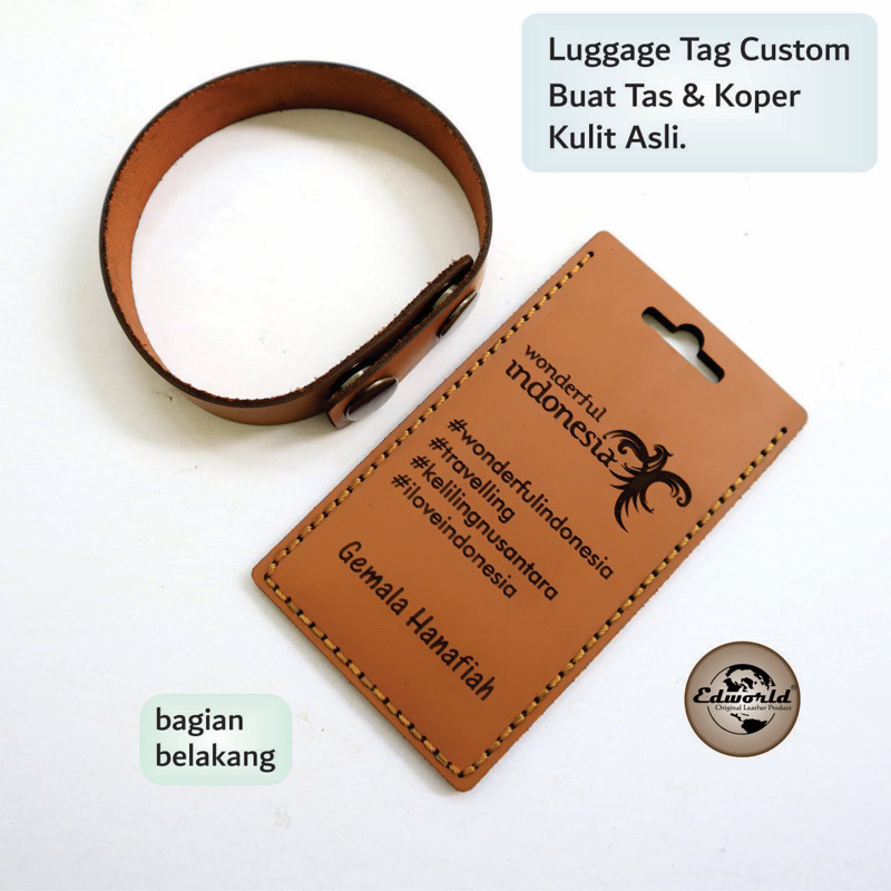

Luggage Tag Koper & Tas Custom