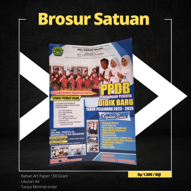 

Brosur Satuan A4