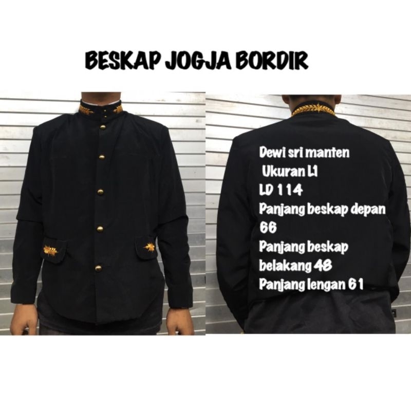 Beskap jogja/beskap manggolo