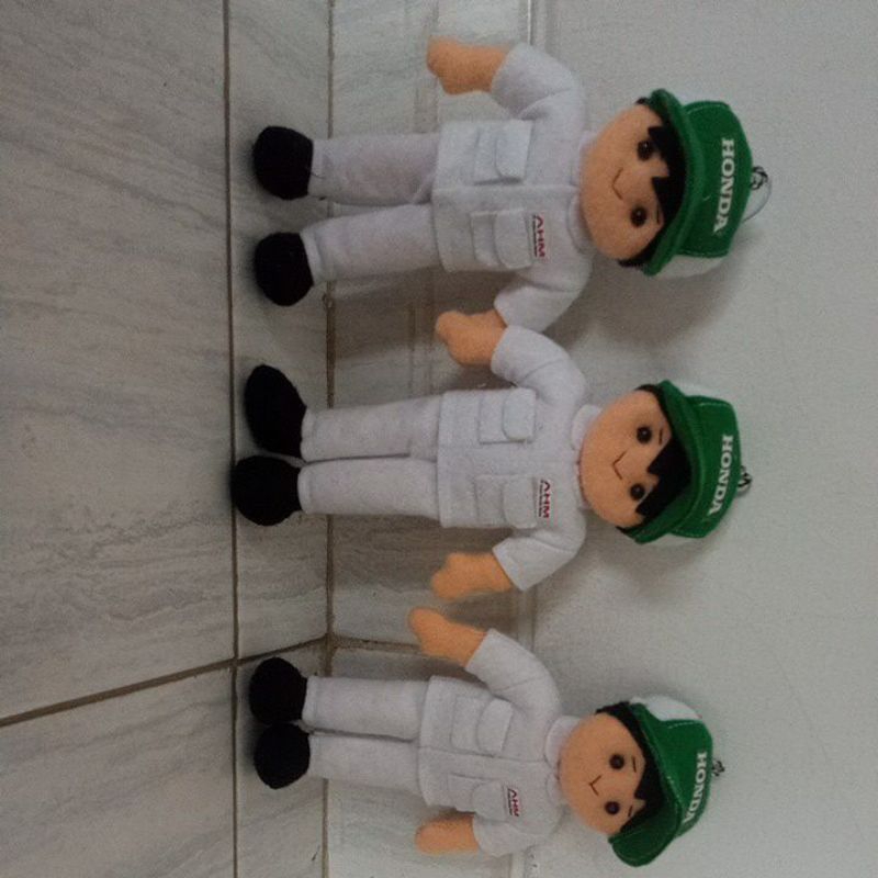 Souvernir Boneka flanel honda Ahm pt/buket/hampers/kado