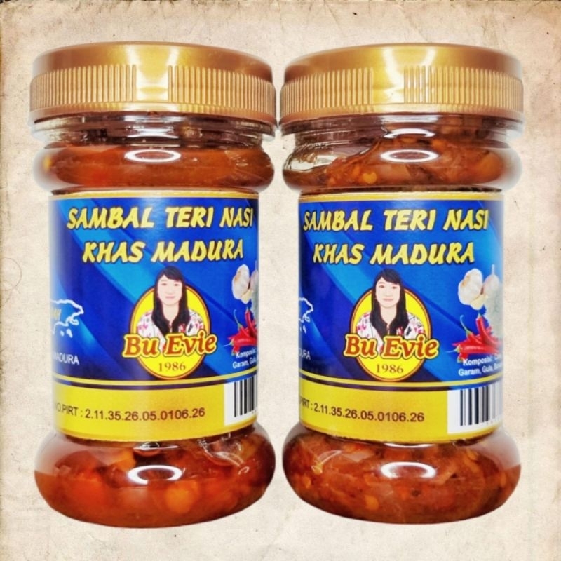 

Sambal Teri Nasi "Bu Evie" 150 gram