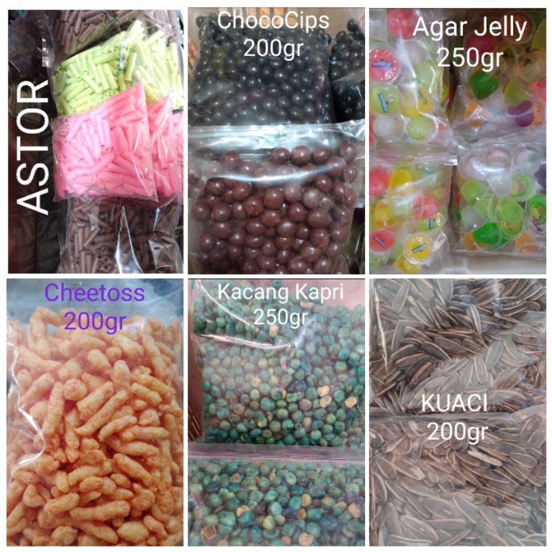 Makaroni Pedas Seblak Pedas Stik Basreng Pedas Keripik Kaca Capsule pedas Kelanting lenting