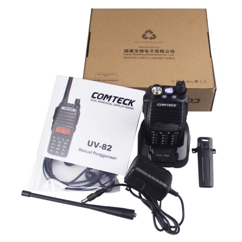 HT Comteck UV-82 Dual Band VHF - UHF Radio FM