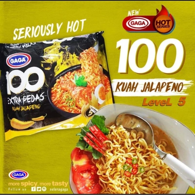 

5 Bungkus GAGA KUAH JALAPENO 5 Bungkus Gaga Kuah Jalapeno