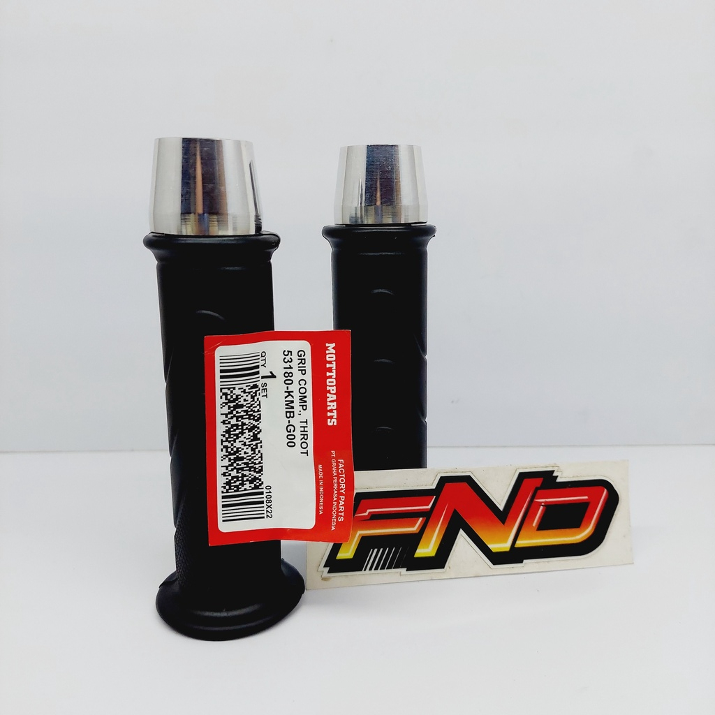 handfat handgrip honda set jalu stir kiri kanan sepasang universal semua motor