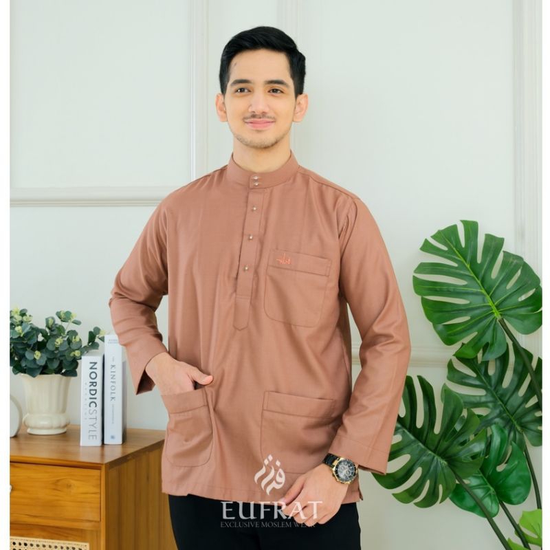 Koko Taqwa Polos Kancing Malaysia - Takwo melayu Bahan Katun Madinah - BAJU KOKO TAQWA MALAYSIA PREM