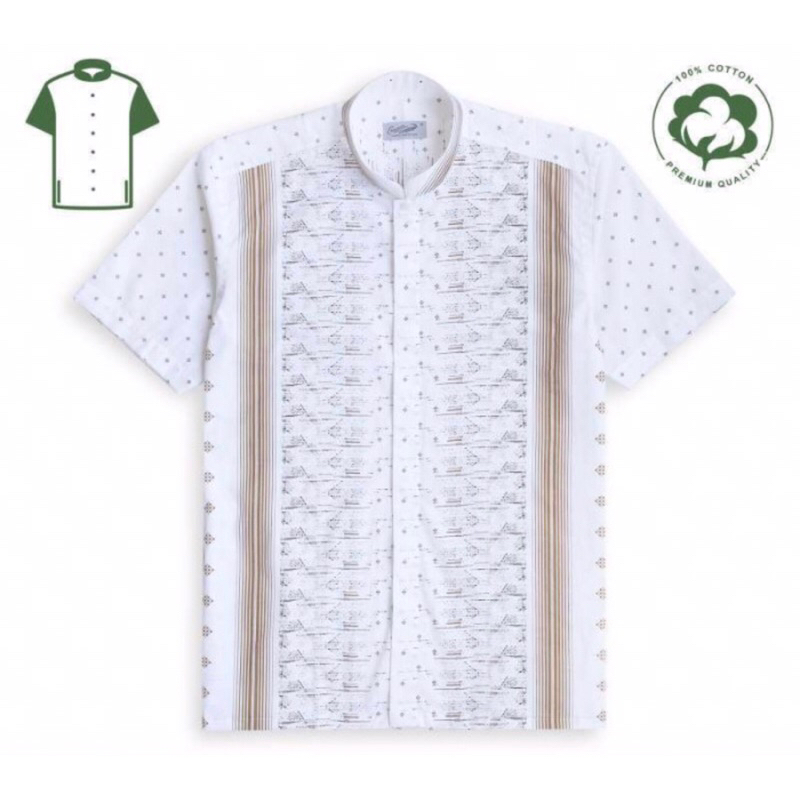 "BIG SALE" Baju Koko Muslim Kemeja Pria Crocodile 0888